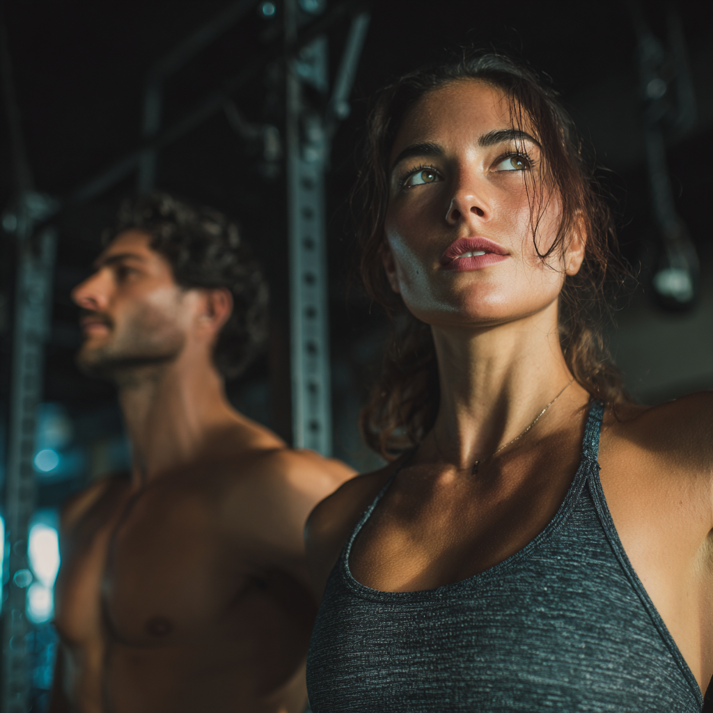 Adulți români de vârste diferite efectuând exerciții simple de întindere și mobilitate într-un cadru natural, zâmbind relaxați